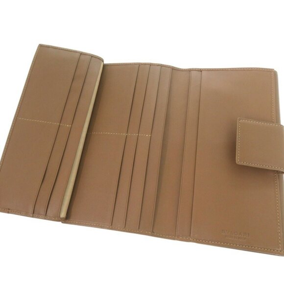 BVLGARI Brown Leather Wallet - Picture 6 of 11